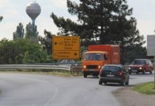Nova slika prilaza Bečeju iz pravaca Novi Bečej i Novi Sad